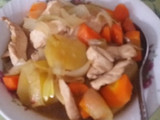 Nikujaga ayam ala surabayan
