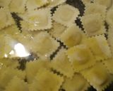 A picture of step 2 of Panboiled Buttery Ravioli.