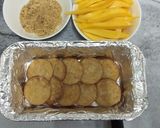 Gambar langkah 3 resipi Mango float ice cream#pinkboxcereal.