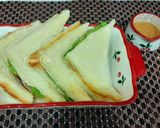 Hình bước làm 4 của món Món bánh sandwich trong truyện Conan