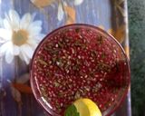 A picture of step 3 of Refreshing red drink.