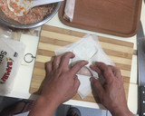 A picture of step 5 of Cheat Day Crispy pork spring rolls.