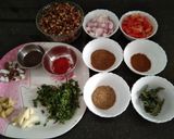 A picture of step 1 of Misal Pav.