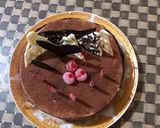 Foto langkah ke 6 dari resep Tiramissu B’Day Tart (halal) non wine n rhum.