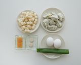 A picture of step 1 of Tteokguk - Rice Cake Dumpling Soup | 10 Minutes Recipe for a Happy New Year 🌞🤍.
