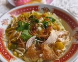 Foto langkah ke 6 dari resep Soto Ayam Bumbu Kuning.