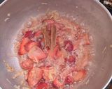 Foto del paso 2 de la receta: Leche con frutilla, Manzana y avena