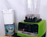 A picture of step 1 of Coconut sweet potato drink.