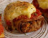 Foto del paso 10 de la receta: Rollitos de berenjena rellenos de boloñesa y gratinados con bechamel