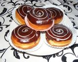 Pudingos-csokis fánk recept fázis 1 fotója