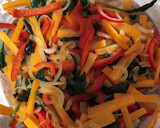 Japchae marhahússal recept fázis 8 fotója