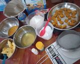 Foto langkah ke 1 dari resep Neapolitan Pumpkin Butter Cake.