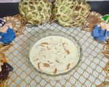 A picture of step 3 of Sitaphal basundi.