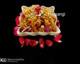 A picture of step 8 of Moong dal halwa.