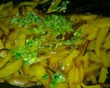 A picture of step 6 of Potato(Aalu) ka bhujiya.