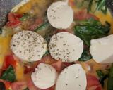 Foto del paso 5 de la receta: Pizzas de espinacas, tomate y mozzarella