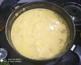 A picture of step 4 of UP style Dahi wali Arbi Spicy Arbi in yogurt curry.