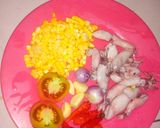 Foto langkah ke 1 dari resep Cumi cah jagung asam pedas.