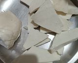 A picture of step 1 of Vrat paneer.