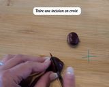 Une image de l'étape 3 de Châtaignes grillées au four.