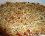 A picture of step 10 of Multicolored giouvetsi.