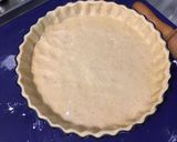 Une image de l'étape 10 de Tarte « toile d'araignée » aux pêches de vigne et crème d'amandes.