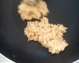 A picture of step 2 of Chandra kala sweet.