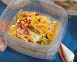 Foto del paso 3 de la receta: Ensalada de pasta con pimientos del piquillo