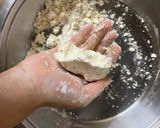 A picture of step 1 of Chinese samosa/ noodles samosa.
