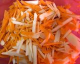 A picture of step 3 of Lentil Soup with Shredded Carrots and Potatoes.