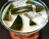 Foto langkah ke 4 dari resep Jelly Cincau Pandan Fibercreme.