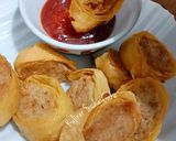 Foto langkah ke 10 dari resep Egg Chicken Roll.