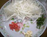 Hình bước làm 2 của món Ốc đắng xào