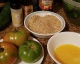 A picture of step 1 of Fried Green Tomato BLT Sandwiches & Sliders.