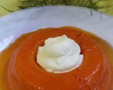 Foto del paso 5 de la receta: Flan De Zapallo Sin Huevo, Sin Horno Con Crema Y Frutas
