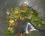 Foto langkah ke 2 dari resep Tumis Kangkung Tempe Pepaya Lezaaat ☺.