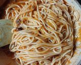 Foto langkah ke 3 dari resep 82. Spaghetti Brulee.