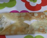 Foto langkah ke 7 dari resep Matcha Crepe gulung.