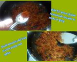A picture of step 2 of Masala Bread.