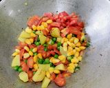 A picture of step 3 of Methi Subzi (Fenugreek leaves Dry Curry).