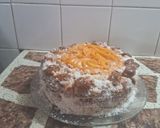 Foto del paso 13 de la receta: Postre de duraznos con merenguitos y extra de coco rallado🥥🥥🍑