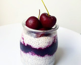 Foto del paso 2 de la receta: Pudding chía de cerezas