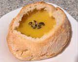 Tökkrémleves cipóban recept fázis 4 fotója