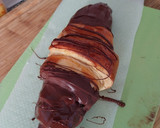 Foto del paso 7 de la receta: Croissant de crema de galletas Lotus y chocolate