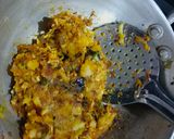 A picture of step 1 of Leftover roti cone.
