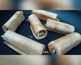A picture of step 10 of Chicken vegetables Bread rolls.