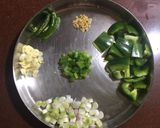 A picture of step 1 of Steamed Egg Chilli.