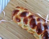 Húsvéti mazsolás fonott kalács recept fázis 19 fotója