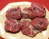 Foto del paso 3 de la receta Brochetas de solomillo de cordero, en salsa thai