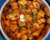 A picture of step 10 of Masala Pav.